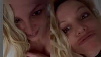 Britney Spears impacta a sus fans con video sugestivo en lencería y otro haciendo muecas