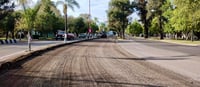 Pavimentan 11 calles de Durango capital con recurso de Repuve