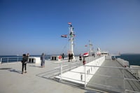Hutíes convierten en una atracción turística al barco Galaxy Leader tras su secuestro