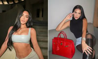 Kim Kardashian y Georgina Rodríguez sorprenden con jeans y corset negro