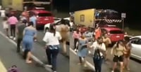 VIRAL: Automovilistas terminan varados en la carretera y bailan Payaso de Rodeo