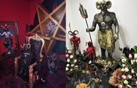 Encuentran altar satánico en Tepito; visten al 'diablo' de Dolce & Gabbana