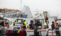 Notifican a Consulado de México el rescate del cuerpo de mexicano muerto en caída de puente de Baltimore