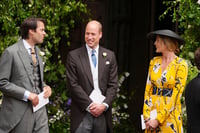 Príncipe Guillermo, anfitrión en boda del duque de Westminster