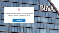 BBVA presenta fallas en su aplicación en plena quincena