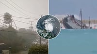 Así se vio la destrucción del huracán 'Beryl' | VIDEO