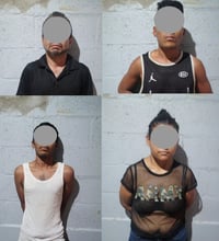 Atrapan a cuatro personas con droga en Gómez