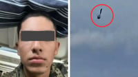 Cadete de la Marina muere al no abrir su paracaídas | VIDEO