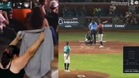 Camarógrafo de Saraperos 'se distrae' en jugada contra Durango | VIDEO