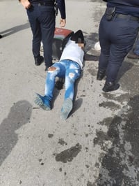 Repartidor resultó lesionado tras ser impactado en Gómez Palacio
