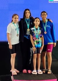 Tritones ganan medallas Campeonato Nacional de Verano Curso Largo