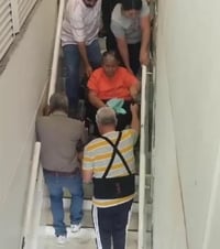 Elevador de Unidad Médica 53 del IMSS falló y causó caos