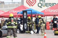 Bomberos de Coahuila y Gómez Palacio demuestran destreza