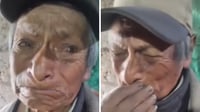 '¡No puedo más!', abuelito narra llorando el abandono de su familia | VIDEO