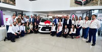 Fundación Toyota México entrega vehículo al CRIT Durango