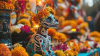 Día de Muertos: ¿Cuándo se pone y qué lleva el altar de muertos para mascotas?