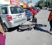 Hombre sufre lesiones tras accidente en Gómez Palacio