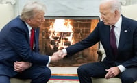 Trump afirma que fue 'muy agradable' la reunión con Biden; destaca 'muy buena relación' entre equipos de transición