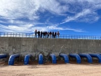 Bloquean paso de Agua Saludable; se manifiestan por filtraciones