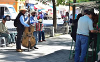 Músicos de Durango esperan mejoras en la plazuela Baca Ortiz