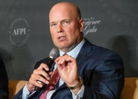 Él es Matt Whitaker, quien representará a Estados Unidos en la OTAN