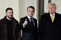 Trump se reúne con Zelensky; confirman encuentro trilateral organizado por Macron