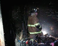 Incendio consumió una casa en el San José III