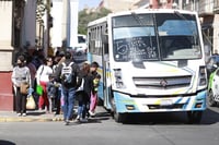 Transporte público: retirarán concesión a quienes incumplan con placas nuevas, en Durango