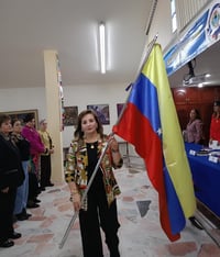 Realizan homenaje a Venezuela