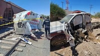 Director de Protección Civil de Bermejillo muere en choque de tren contra ambulancia