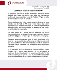 Confirman sentencia de 'Fofo' Márquez, pasará más de 17 años en prisión por intento de feminicidio