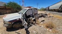 Comandante de PC muere tras chocar con el tren en Mapimí