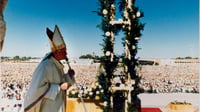 Juan Pablo II estuvo en Durango hace 35 años, un día como hoy