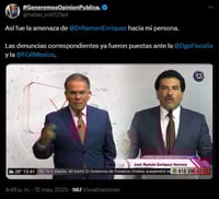 ¿Qué pasó entre José Ramón Enríquez, candidato a Presidente Municipal, y Heber García, periodista duranguense?