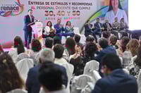 Destaca Esteban Villegas el papel de los maestros en la construcción del presente y futuro de Durango