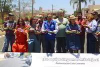 Pavimento nuevo en Jardines de Durango