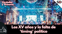 Los XV años y la falta de 'timing' político 