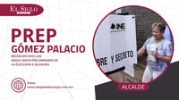 PREP Durango 2025: Revisa los resultados preliminares de la elección de Gómez Palacio
