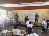 Aplican Operación Mochila en secundaria de Gómez Palacio