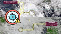 Conagua: Se forman las tormentas tropicales Flossie y Barry