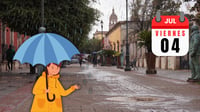 ¿Tarde lluviosa en la capital de Durango? Así será el clima HOY viernes 4 de julio