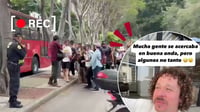‘¡Eres parte del problema!’; insultan a Luisito Comunica durante marcha contra gentrificación