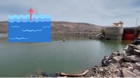 Presas de Durango han recibido más de 125 millones de metros cúbicos de agua en julio