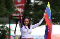 'Será golpe histórico' al crimen y terrorismo; María Corina promete libertad para Venezuela