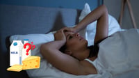 ¿Los lácteos se relacionan al insomnio? Esto dice un nuevo estudio