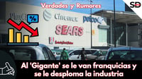 Al 'Gigante' se le van franquicias y se le desploma la industria
