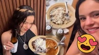 Rosalía prueba el pozole por primera vez y esta fue su reacción | VIDEO