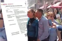 Capturan al sujeto que tocó sin consentimiento a la presidenta Sheinbaum en el Centro Histórico