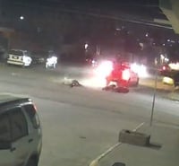 Motociclista fue lesionado por patrulla de la Guardia Nacional en la colonia Morga