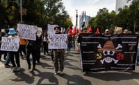 'Ya basta de violencia': Generación Z marcha en CDMX; policías les cierran el paso rumbo al Zócalo